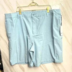 Hybrid Hydra Swim Shorts Quick Dry Unlined Size W 46 Polar Blue 9" Inseam New